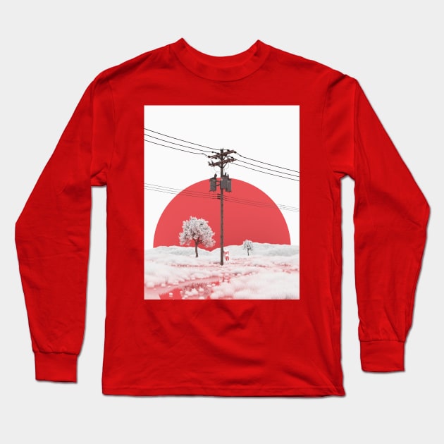 Laguna Long Sleeve T-Shirt by frenerdesign